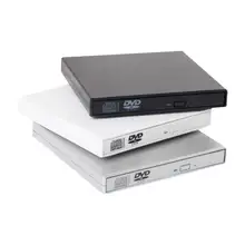 الخارجية DVD محرك الأقراص الضوئية USB 2.0 عالية السرعة CD ROM لاعب CD-RW الموقد الكاتب قارئ مسجل لأجهزة الكمبيوتر المحمولة HP