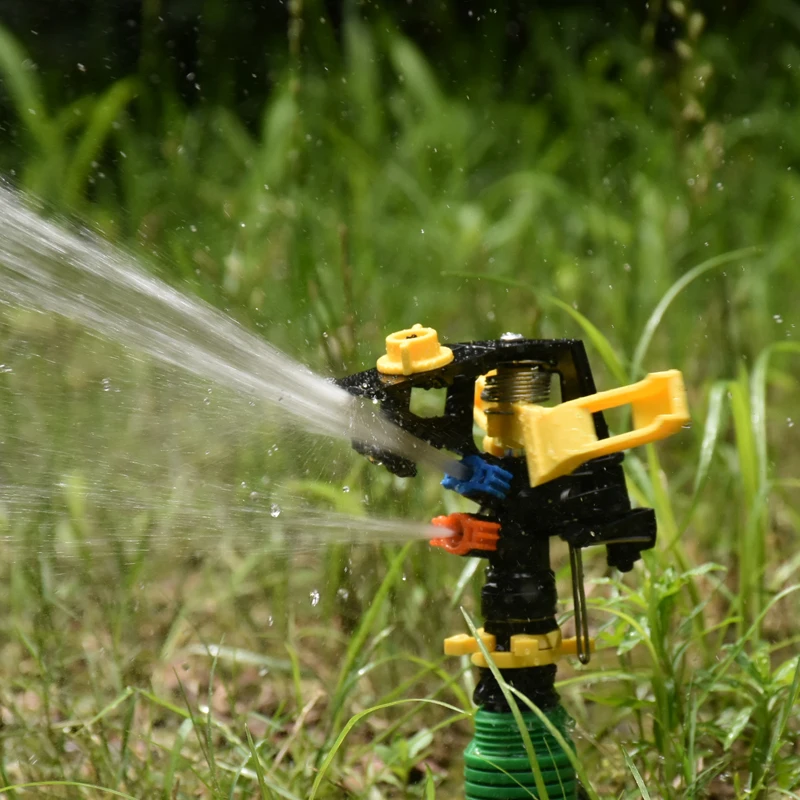 360 degrees rotating sprinklers Rocker nozzle adjustable farm sprinklers lawn nozzle for 1/2 3/4" Thread 1pcs