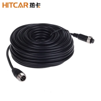 

Car Truck BUS 4Pin Connector Plug Power AV Video Extension Cable for Caravans Motor home Reverse Parking Camera