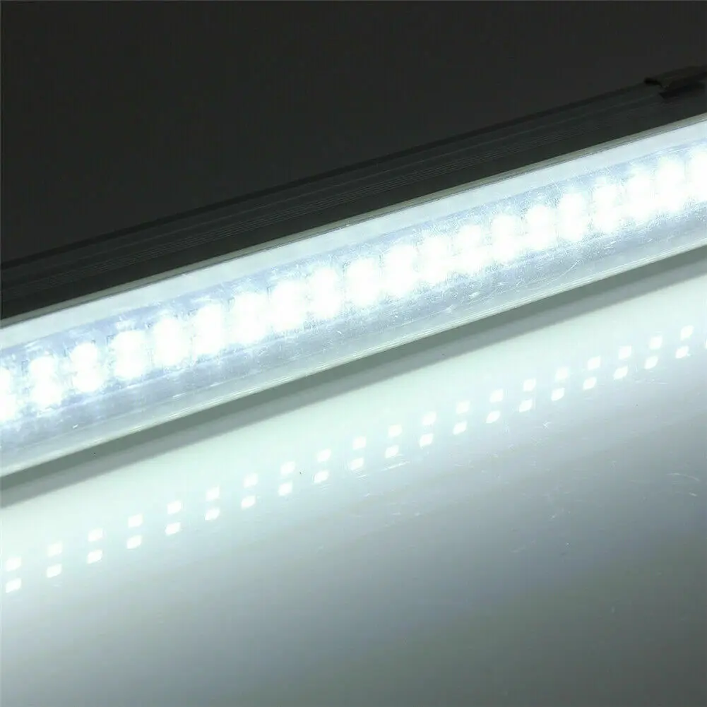 4X 72LED интерьерный светильник, полоса, водонепроницаемый переключатель вкл/выкл, 12 В, автомобильный фургон, автобус, караван
