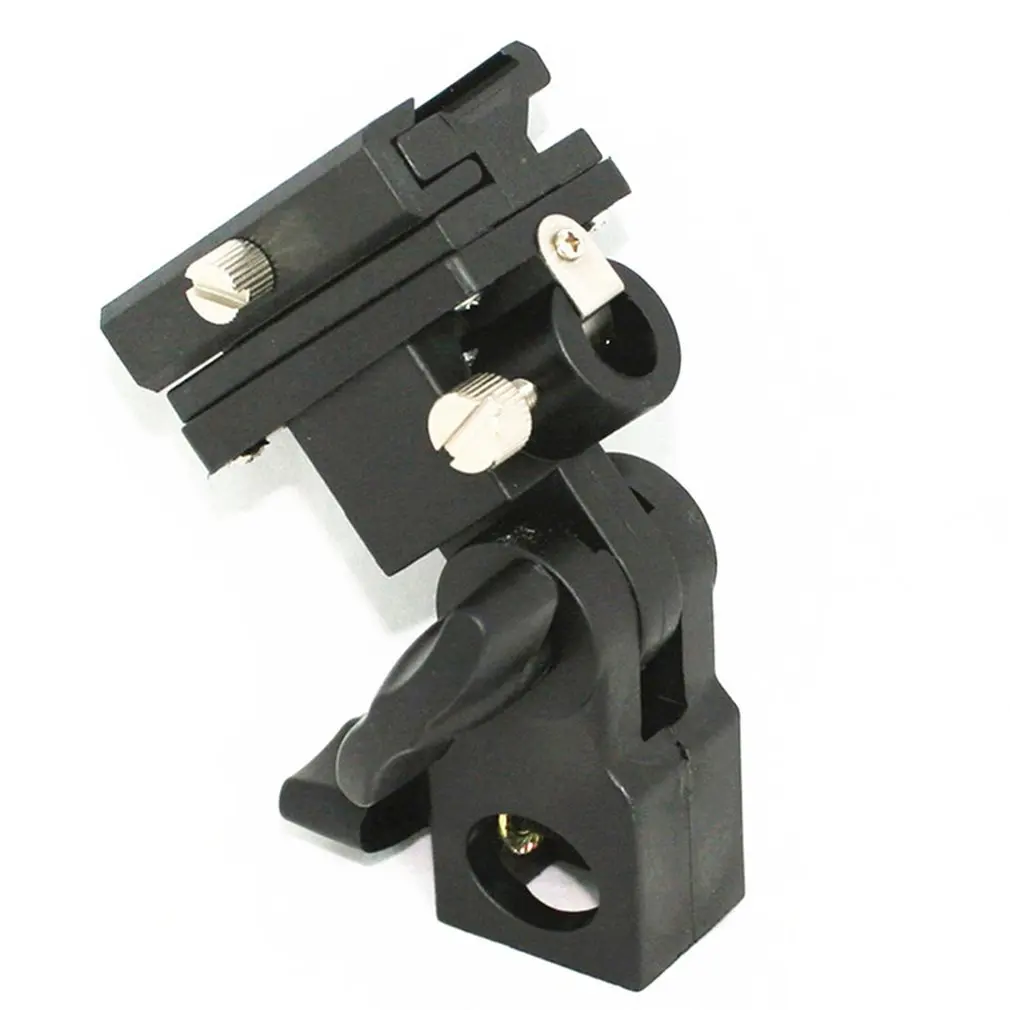 Flash Hot Shoe Speedlite Umbrella Mount Holder Swivel for Light Stand Flash Bracket B For Trigger Hot-Shoe Flash