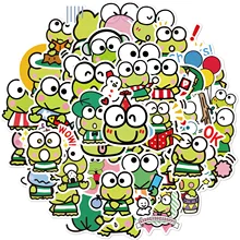 

10/50/100 PCS/Set Cartoon Stickers Big Eye Frog For Car Styling Bike Book Motorcycle Phone Travel Luggage Decals Sticker