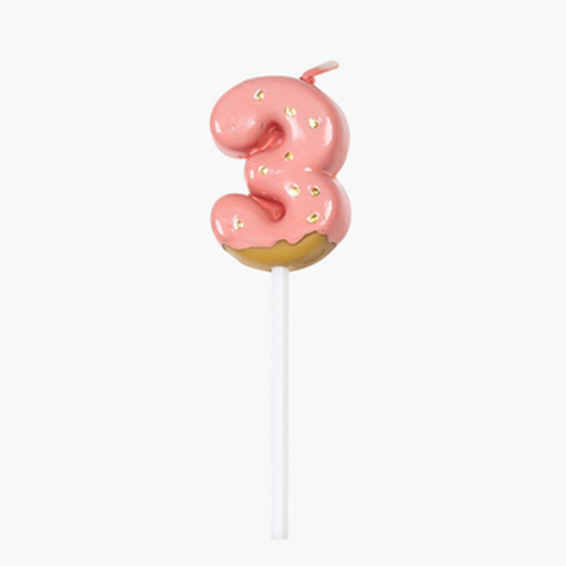 Cake Topper 0-9 Number Cake Decor Hocolate Biscuit Birthday Cupcake Decor Happy Birthday Decor Kids Boy Girl