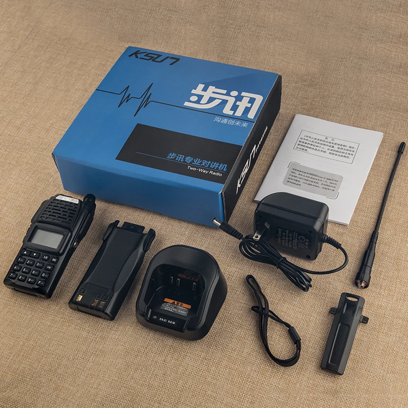 KSUN UV68D Ham двухсторонняя рация двухдиапазонный приемопередатчик BUXUN X 68D