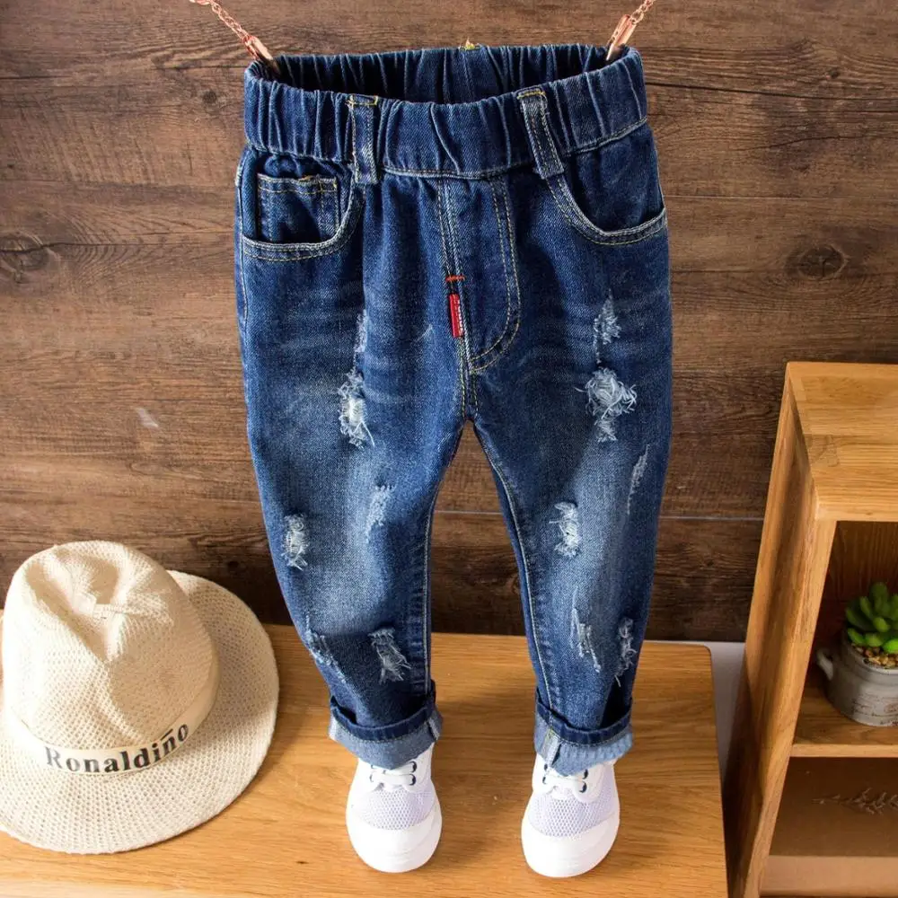 Baby Boys Clothing Cowboy Jean Pants Spring Soft Denim Harem Pants