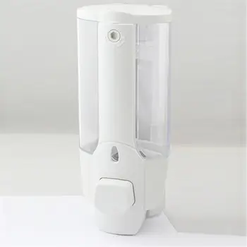 

Wall Mount Soap Dispenser, Single-Head Manual Hand Liquid Shampoo Shower Gel Dispenser For Kitchen Bathroom Accessories Tools