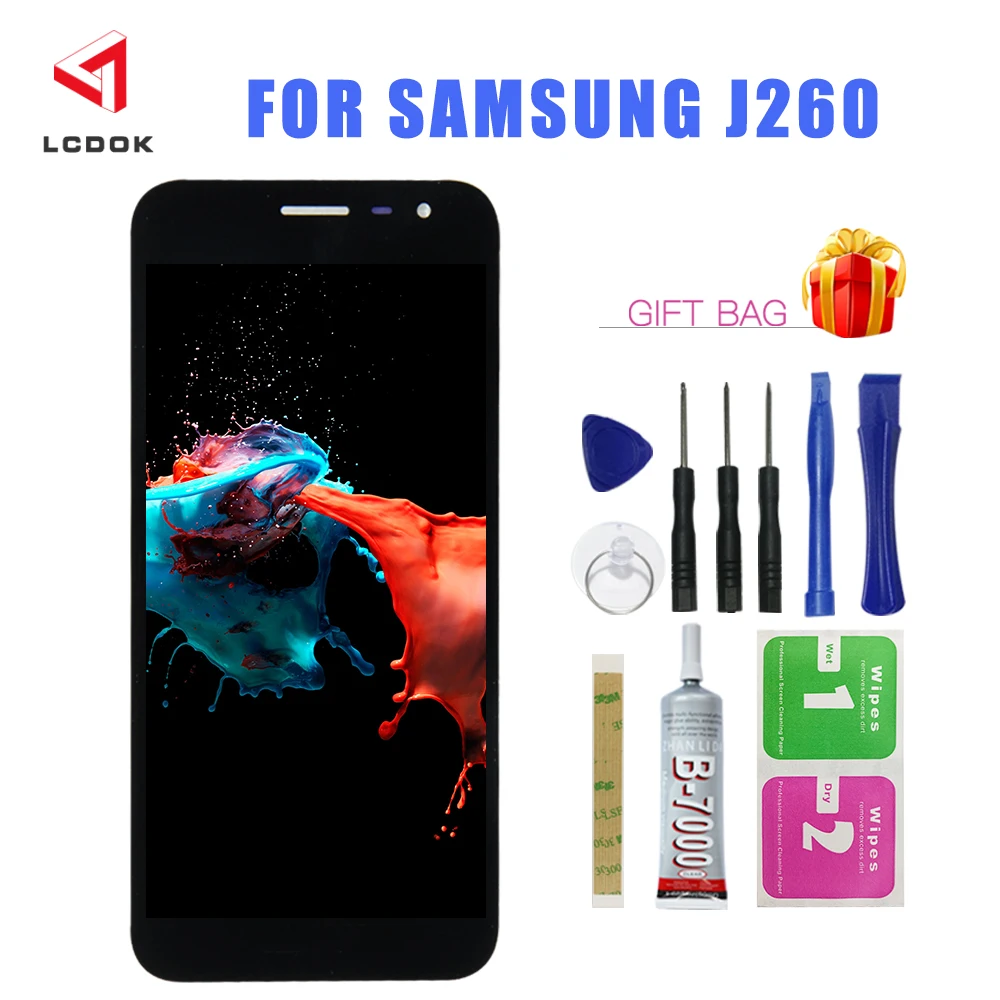 

Adjust Brightness LCD For Samsung Galaxy J2 Core J260 J260M J260F J260G LCD Display Touch Screen Digitizer Assembly Panel