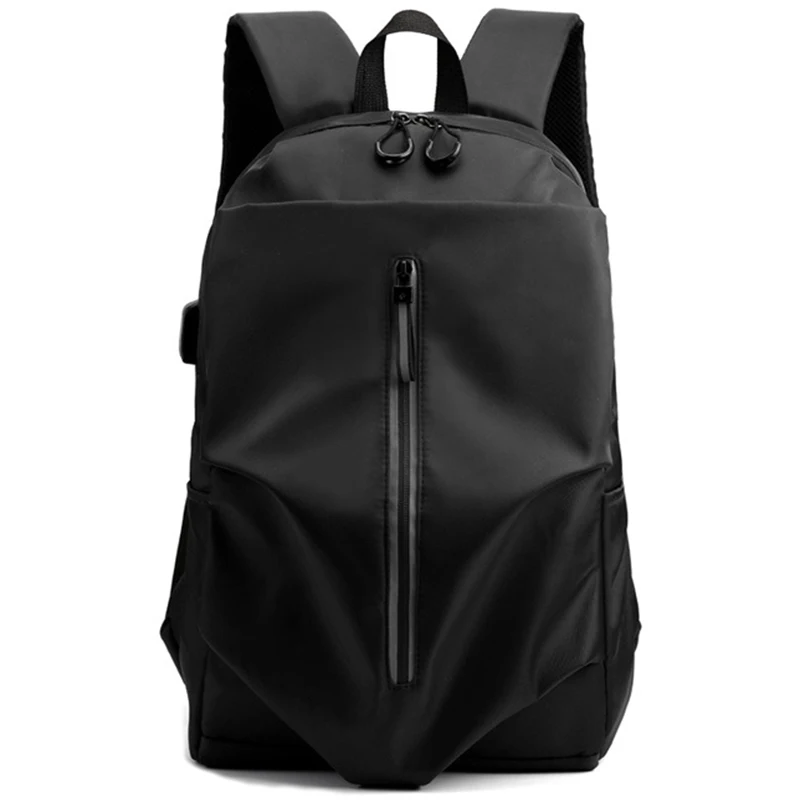 

ABSF Men'S Backpack Computer Bag Fashion Trend Business Travel Lightweight Large Capacity Backpack Black