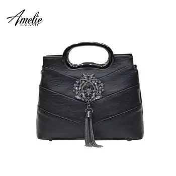 

AMELIE GALANTI bags for women 2019 Fashion tassel women's handbag Fashion match High capacity purses and handbags