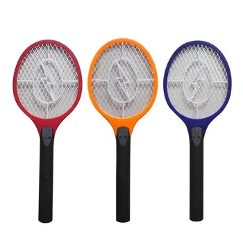 

Net Dry Cell Hand Racket Electric Swatter Home Garden Pest Control Insect Bug Bat Wasp Zapper Fly Mosquito Killer In Stock