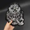 Parches bordados grandes para Smoking Orangutan MC, parches adhesivos para ropa, accesorios, insignia ► Foto 3/6