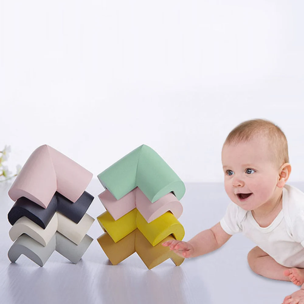10 Pieces of Infant Child Safety Anti-collision Corner Table Corner Protection Table Corner Baby Thickening Corner Protector