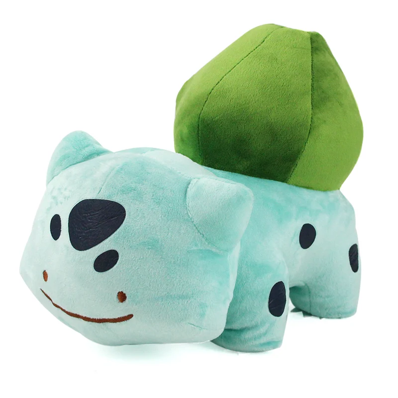 24 см Большой размер Ditto Bulbasaur Плюшевые игрушки Мягкая Подушка Peluche кукла подарки на день рождения для детей