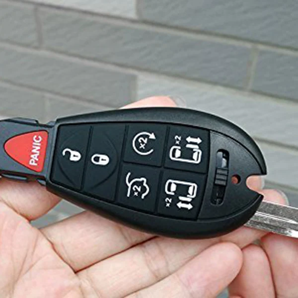 Автомобильные пульты с 7 кнопками, брелоки, совместимые с Chrysler Town, страна 2008-, Dodge Grand Caravan 2008