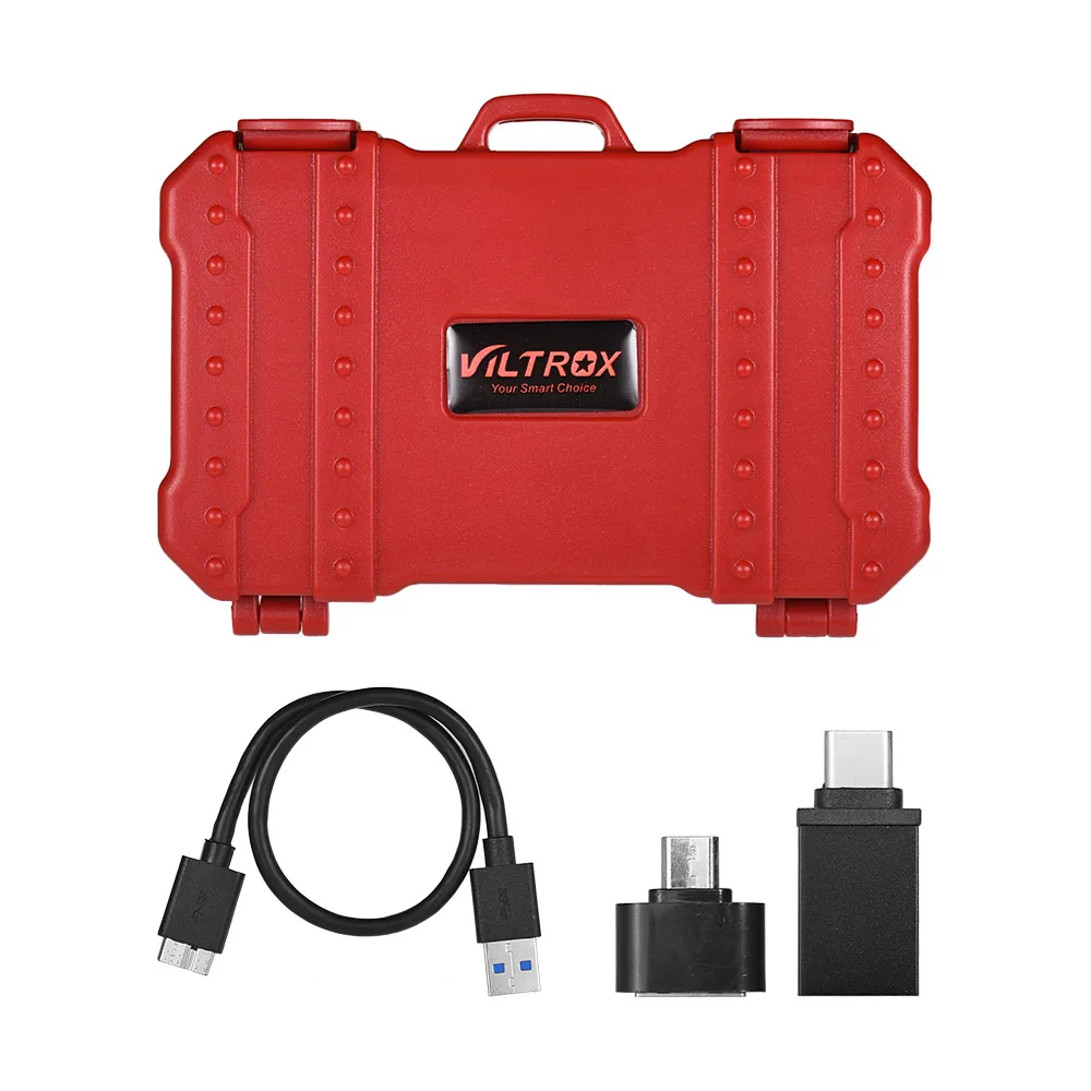 Viltrox CP100-3.0USB 2в1, USB3.0, 22 слота, устройство для чтения карт памяти, чехол для хранения карт, держатель для карт Micro SD(TF), CF, SD