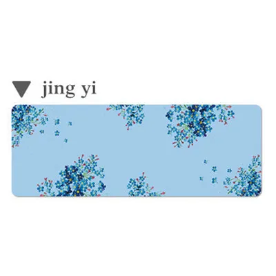 jing yi Коврик для йоги с принтом тонкий натуральный каучук замша 183*68 см* 1,5 мм Пилат Противоскользящий коврик для упражнений накладки для балансировки Йога туристический коврик для йоги - Цвет: jing yi