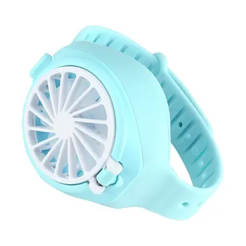 

Handheld Electric Mini Watch Simple Fan Portable Summer rechargeable USB Folding Fashion Pocket Small Fan