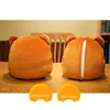 Cartoon Animals Plush Pillow  Keep warm Multifunction 3 in 1 Throw Pillow Hand Warm Pillow Cushion Baby Kids Blanket Stuffed Toy 6