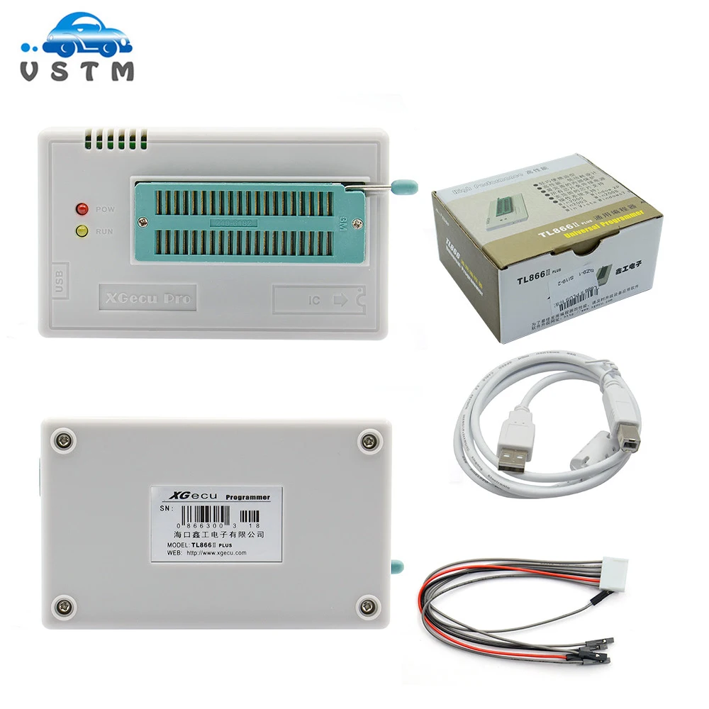 Программатор TL866II Plus EEPROM PIC AVR TL866 универсальный USB-программатор BIOS 24 93 25 mcu Bios EPROM v11 5