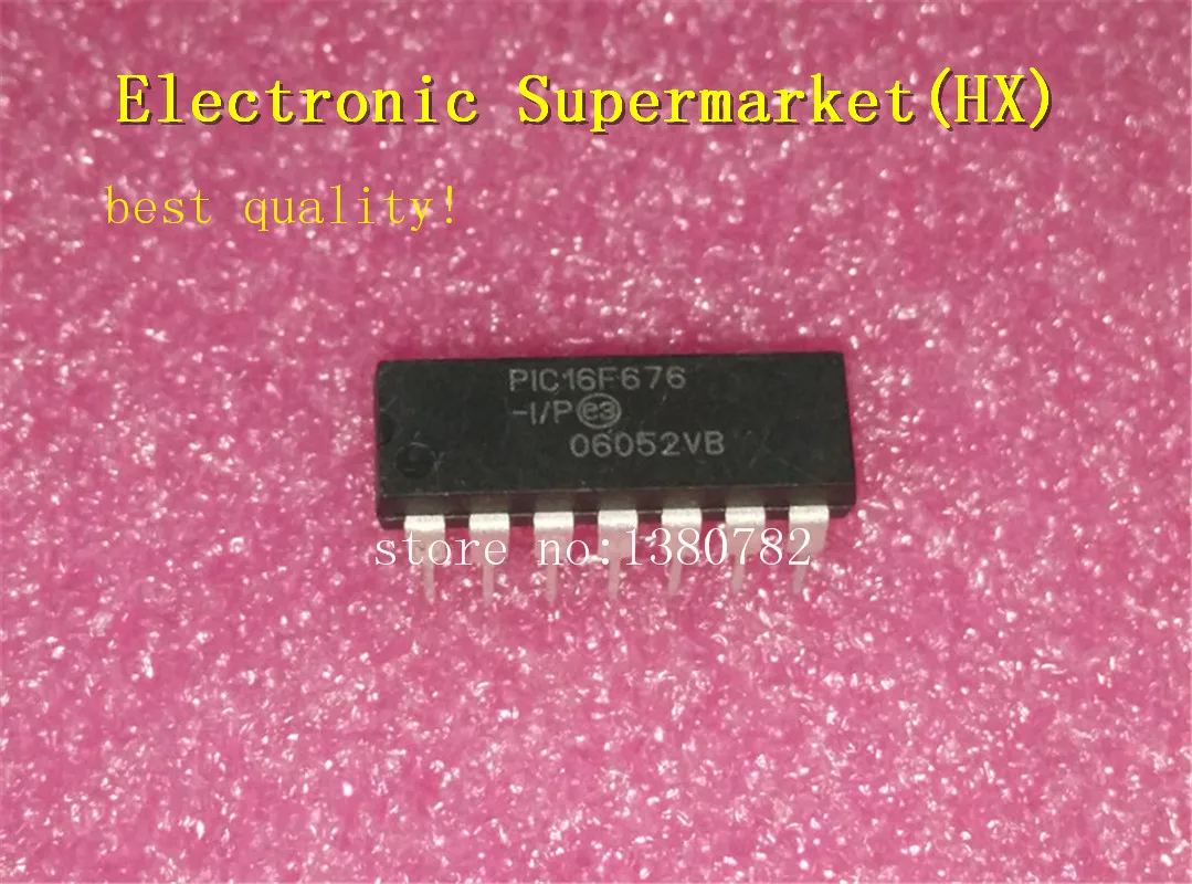 Бесплатная доставка 10 шт./лот Φ/P PIC16F676 новая оригинальная интегральная схема DIP