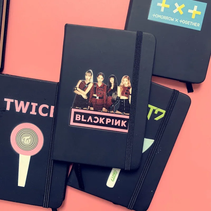 Seventeen IZONE Got7 BlackPink Twice TXT Ноутбук PU школьные принадлежности карманная Книга S. COUPS JUN JEONGHAN JISOO MOMO MINA