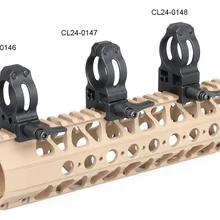 PPT QD Крепление Тактический стояк страйкбол 25,4 мм металлический прицел Крепление подходит 21,2 мм Пикатинни в ружье Охотничьи аксессуары OS46-8