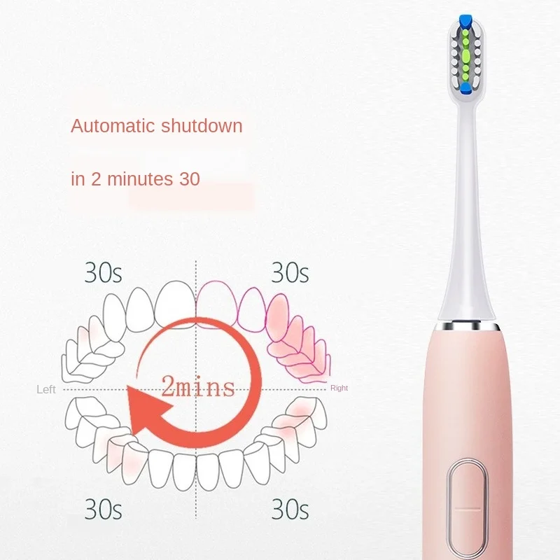 Electric Toothbrush S800 Ultrasonic Sonic toothbrush USB Charging IPX7 Waterproof extra brushes head Electric Toothbrush S800 Ultrasonic Sonic toothbrush USB Charging IPX7 Waterproof extra brushes head