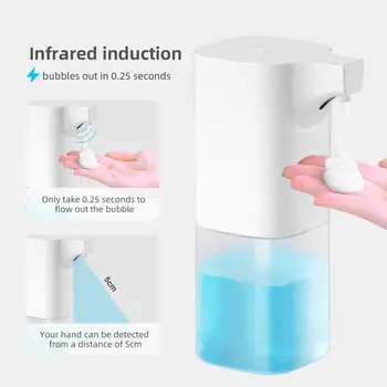 

Automatic Liquid Soap Dispenser Intelligent Sensor Touchless Hands Cleaning Bathroom Accessories Sanitizer Dispenser