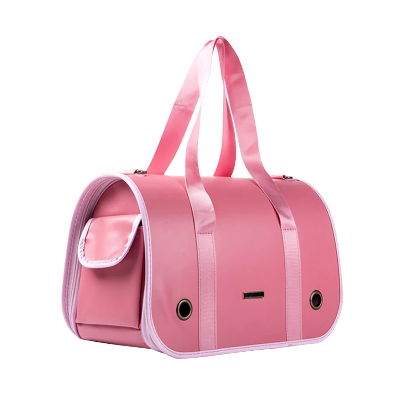 Кожаные сумки для животных портативные дышащие рюкзаки для домашних животных Домашние животные большие космические сумки Сумки для животных складные собаки