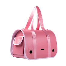 Кожаные сумки для животных портативные дышащие рюкзаки для домашних животных Домашние животные большие космические сумки Сумки для животных складные собаки