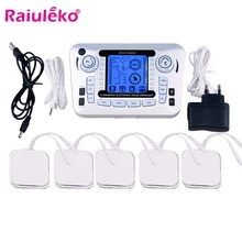 ЖК-экран, двухканальный выход, EMS, облегчение боли, электрический стимулятор мышц нерва, Цифровая терапия, массажер, физиотерапия