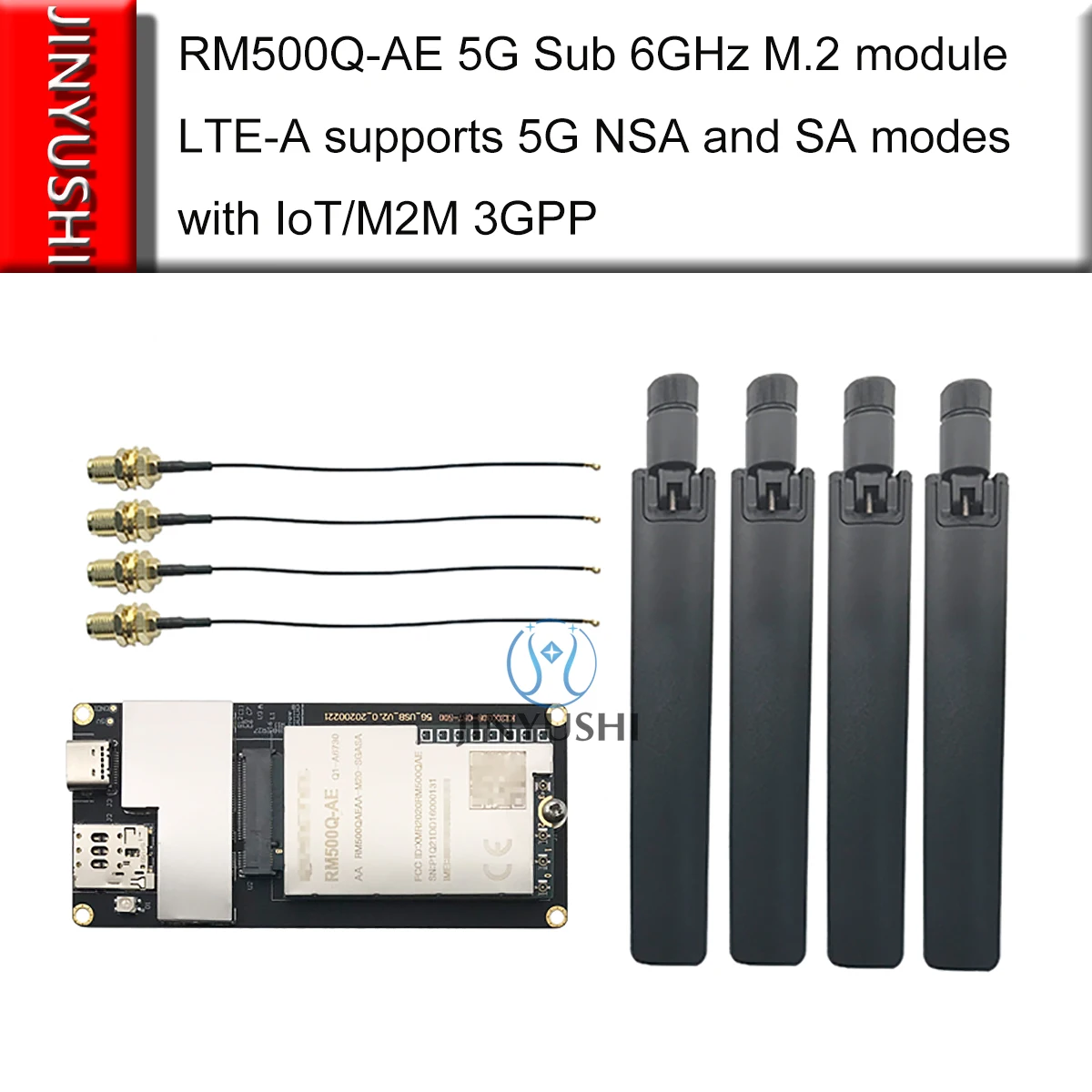 

IN STOCK RM500Q-AE 5G Sub 6GHz M.2 module LTE-A supports 5G NSA and SA modes with IoT/M2M 3GPP Replace EM20-G EM160R-GL EM12-G