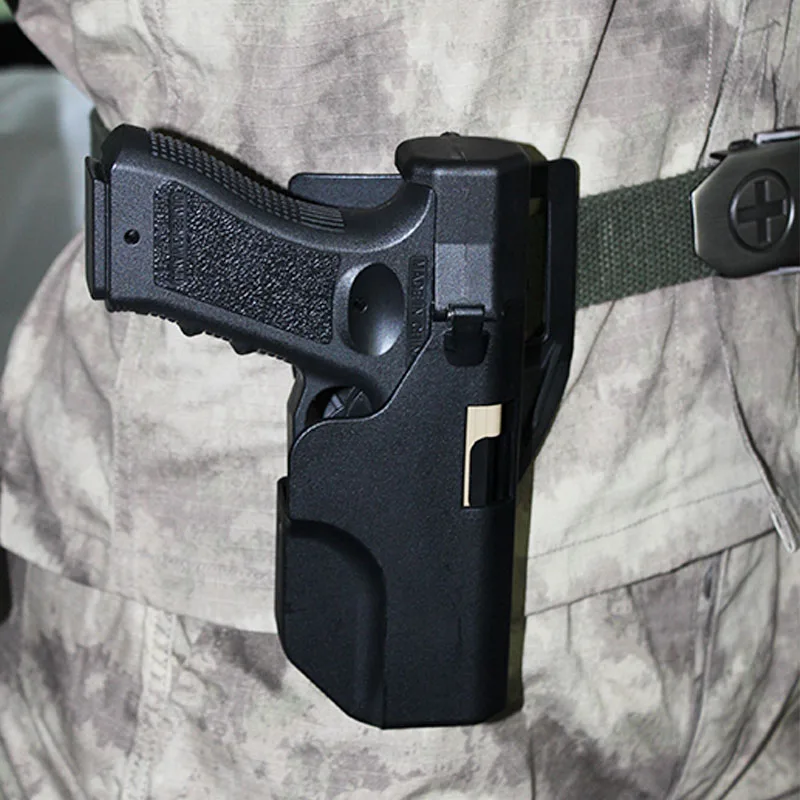 Тактический Кобура Для Пистолетов Glock 17 18 19 23 кобура страйкбола для ремня из