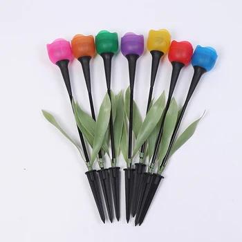 

1pcs Outdoor Garden Solar LED Light Solar Powered LED Tulip Home Lawn Lamp