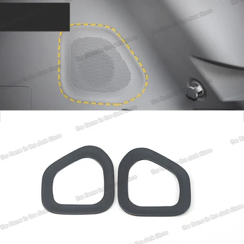 

Lsrtw2017 for Chery Tiggo 8 Car Rear Door Sound Speaker Frame Trims Interior Accessories 2018 2019 2020 Auto Sticker