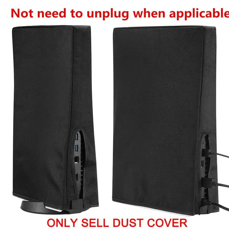 For Ps5 Host Dust Cover Game Console Replacement Soft Dust Cover For 5 Waterproof Dustproof Accessories