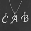 Fashion Capital Letter Dainty Neckaces Jewelry Stainless Steel A-Z Alphabet Initial Pendant Best Friend Gift Femme 1