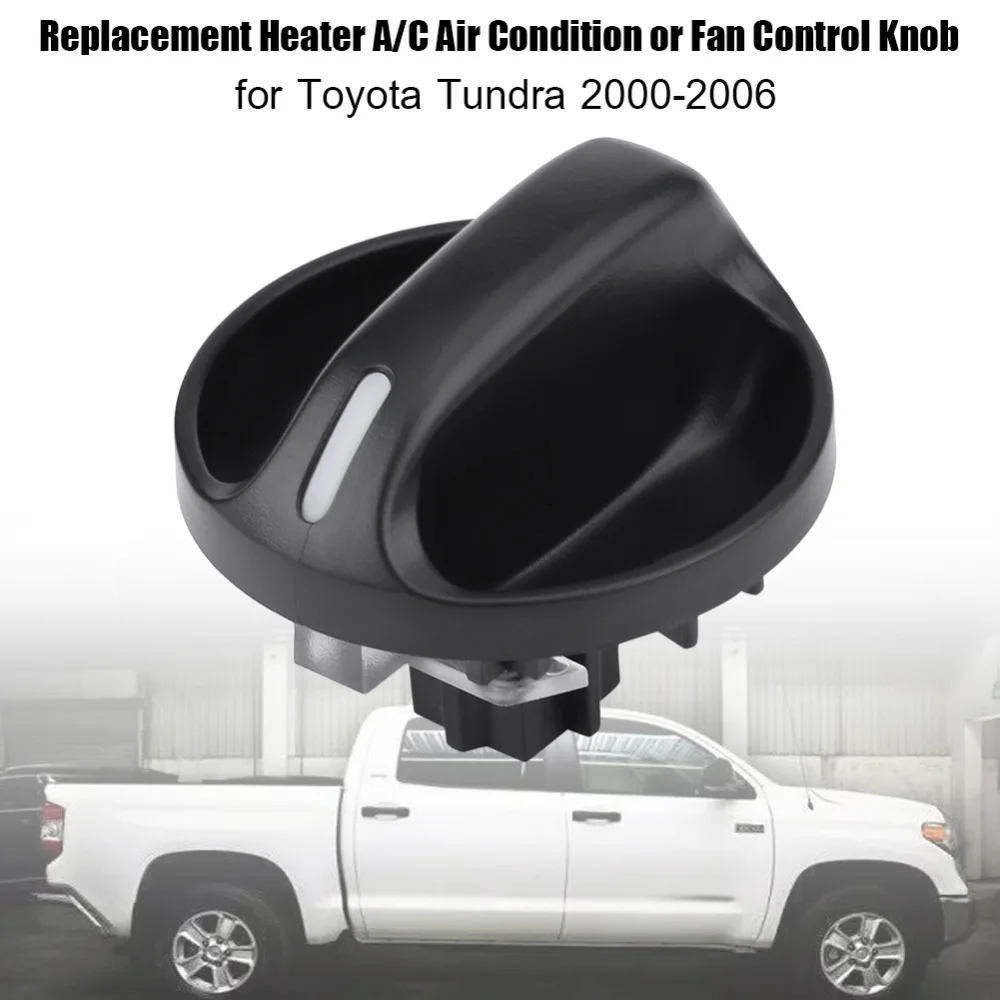 Suuonee Heater Control Knob,Auto Heater A//C Air Condition or Fan Control Knob for Toyota Tundra 2000-2006 55905-0C010