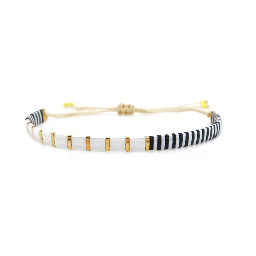 ABL249, MIYUKI браслеты, Тила, бусы, браслет для женщин, Pulseira Mujer,, ювелирные изделия, радуга, красочные, богемные, летние, пляжные, ручной работы
