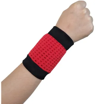 1 Stuks Badminton Tennis Polsband Elastische Sport Compressie Pols Ondersteunt Hand Band Basketbal Pols Protector Brace