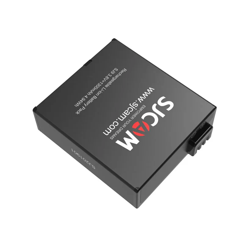 SJCAM SJ9 Strike батарея 1300mAh литий-ионная аккумуляторная батарея для SJ9 Strike/SJ9 Max аксессуары для экшн-камеры