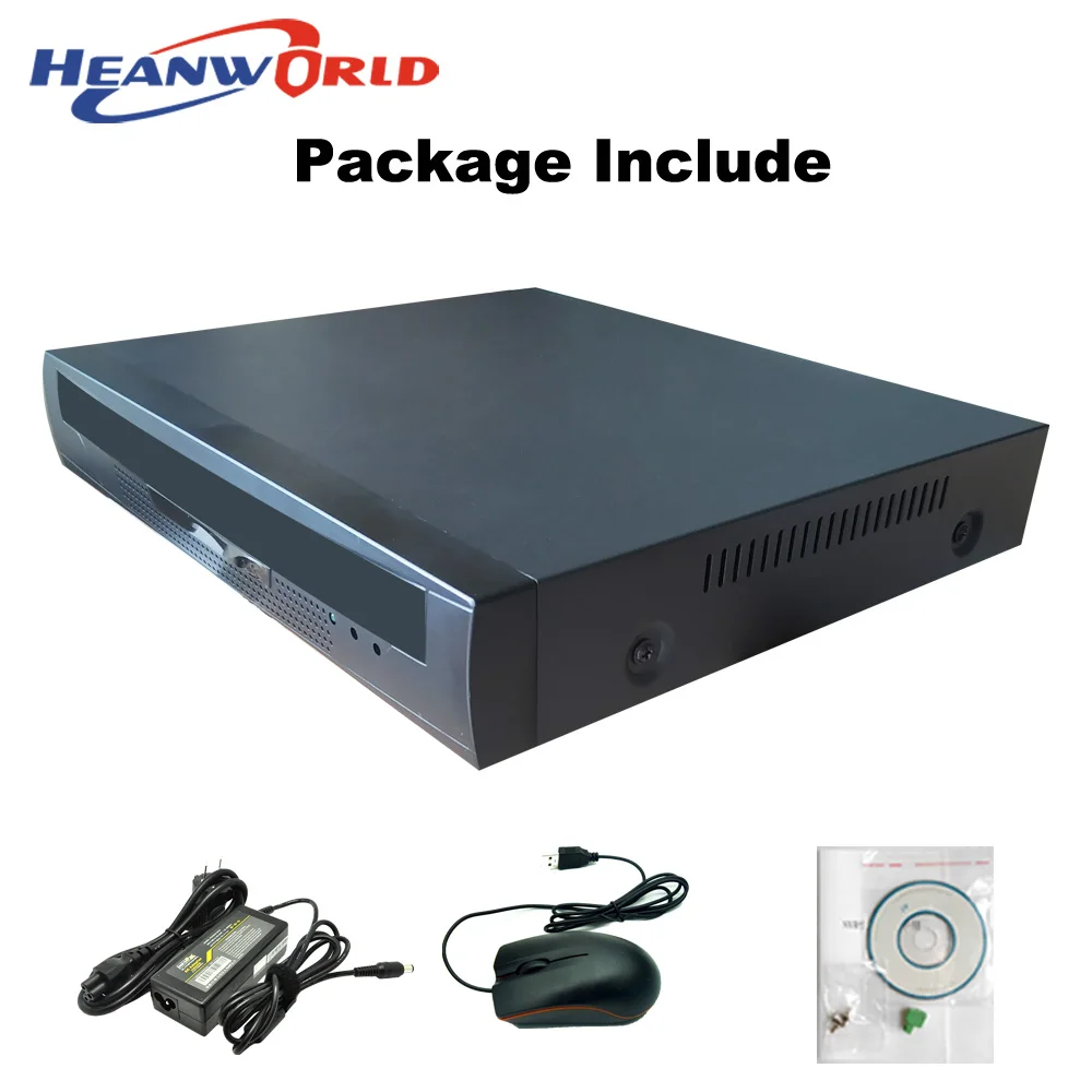Heanworld CCTV сетевой видеорегистратор PoE 48 в 5.0MP 4CH H.265 Сетевой Видео видеорегистратор с протоколом ONVIF работа с 48 В PoE камера система