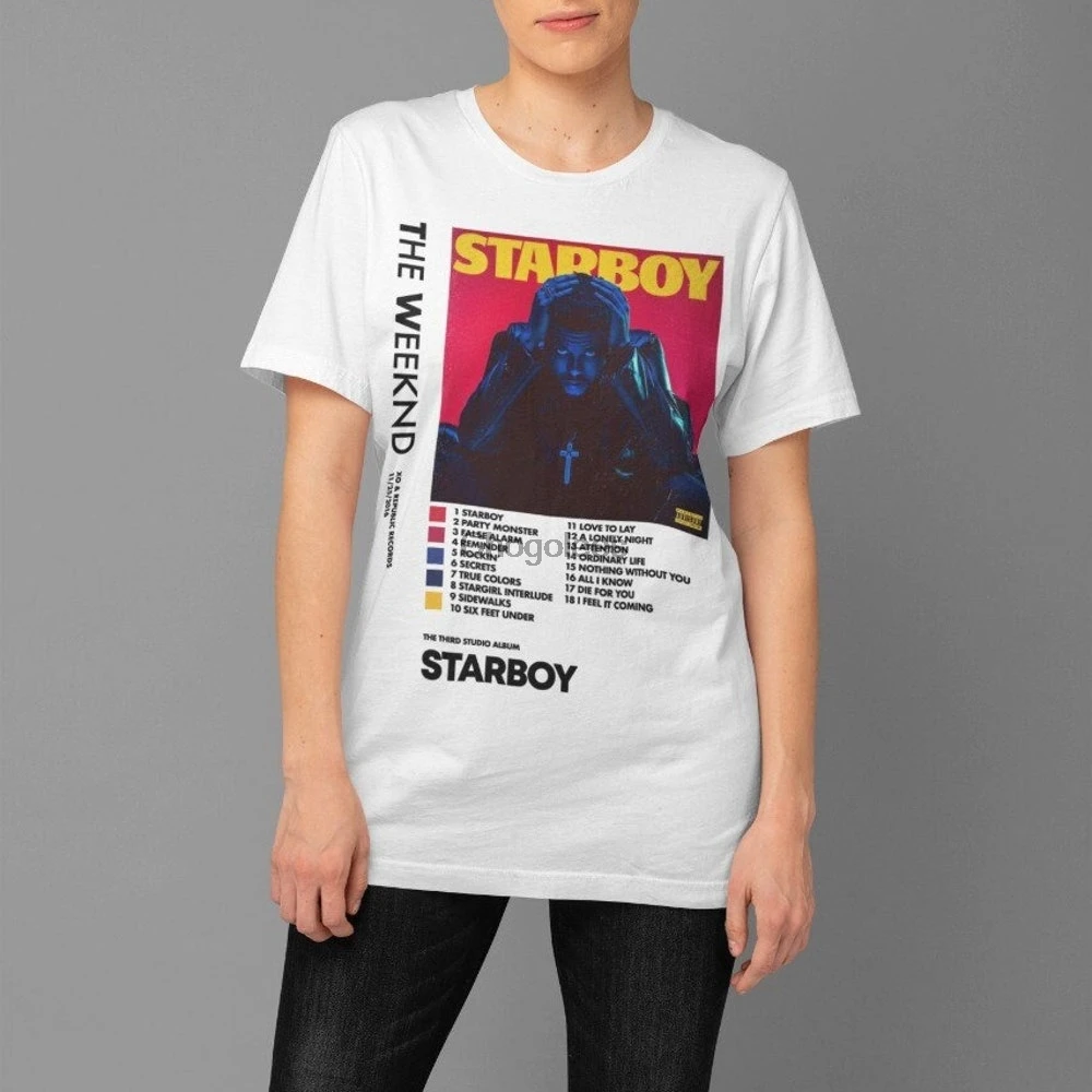 De Weeknd Starboy T shirt Shirt Tee 