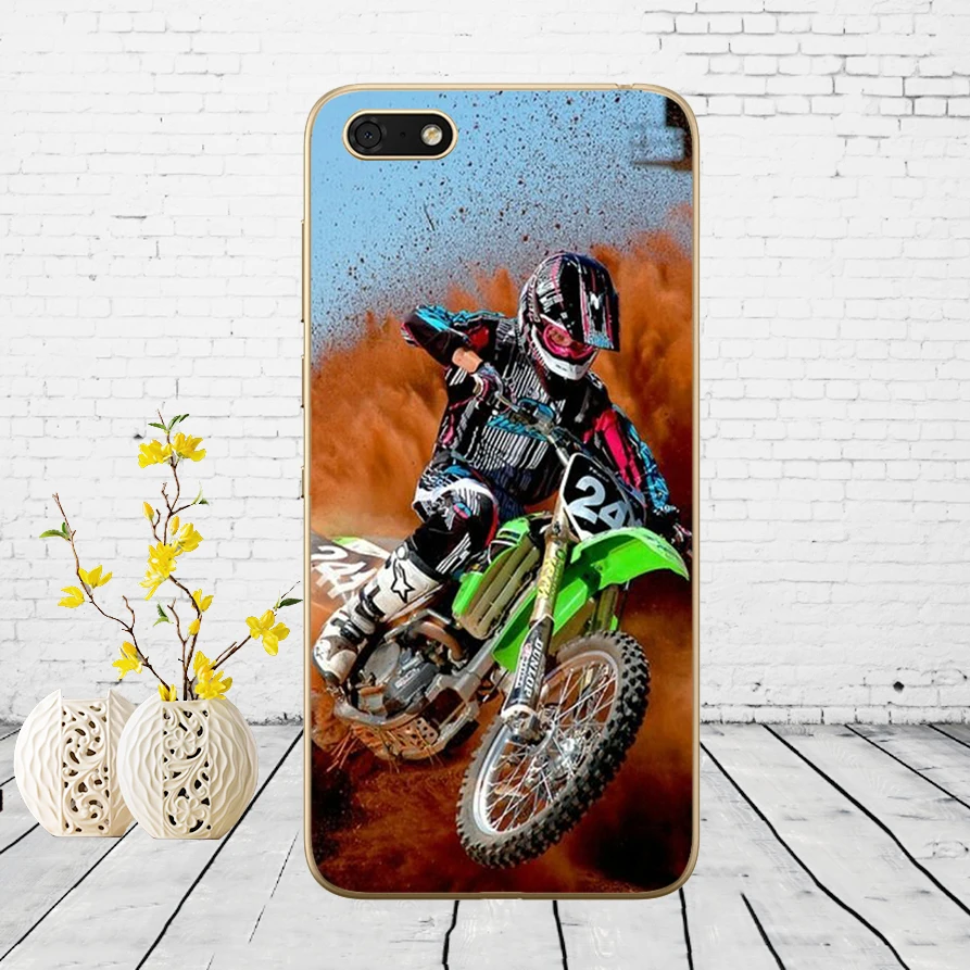 8 49DD moto cross dirtbikes Мягкий силиконовый чехол для Huawei Honor 9 10 Lite 7A 5,45 7a pro 7c 5,7 дюймов 7x 8x чехол - Цвет: 8