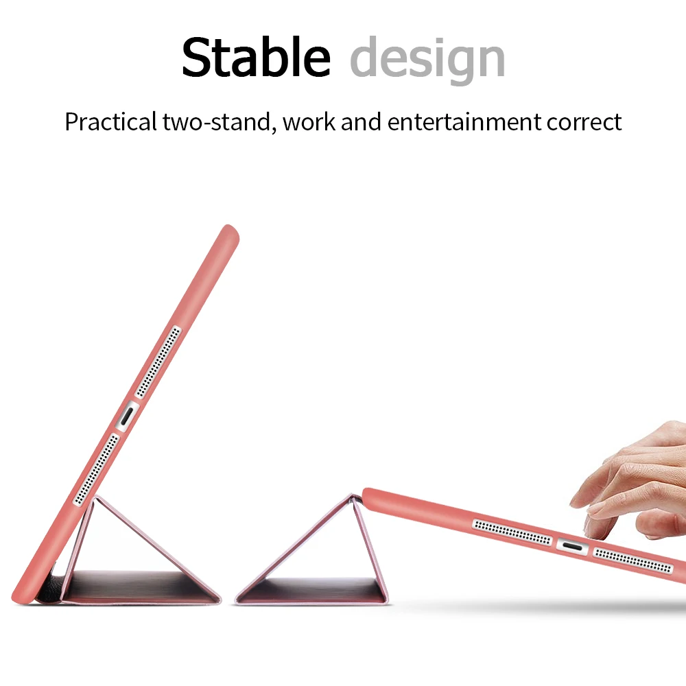 Чехол для iPad Air из искусственной кожи ультра-тонкий силиконовый мягкий чехол для iPad 5 с защитой от пыли для iPad Air Чехол