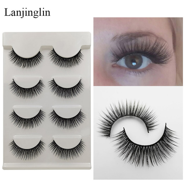 Boxes False Eyelashes Wholesale Best Sale Natural Long Wispy Fake Eye Lashes Handmade 3D Mink Lashes Makeup Extension Tools