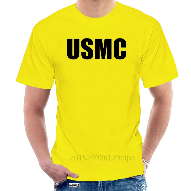Military Green USMC PT T Shirt Unites 