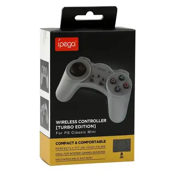 

Ipega PG-9122 for PS Mini Console Portable Gaming Joystick with Dual Vibration Turbo and Trigger Wireless Controller Gamepad