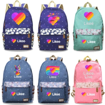 

LIKEE LIVE Backpack for Men Women Boys Girls and Teenagers LIKEE Printed Backpack Gift for Back to School Fashion Backpack
