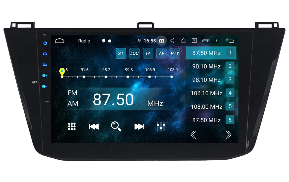 Klyde 10," ips 4G Android 9,0 Восьмиядерный 4 Гб ОЗУ 64 Гб ПЗУ DSP автомобильный DVD мультимедийный плеер стерео для Volkswagen Tiguan L
